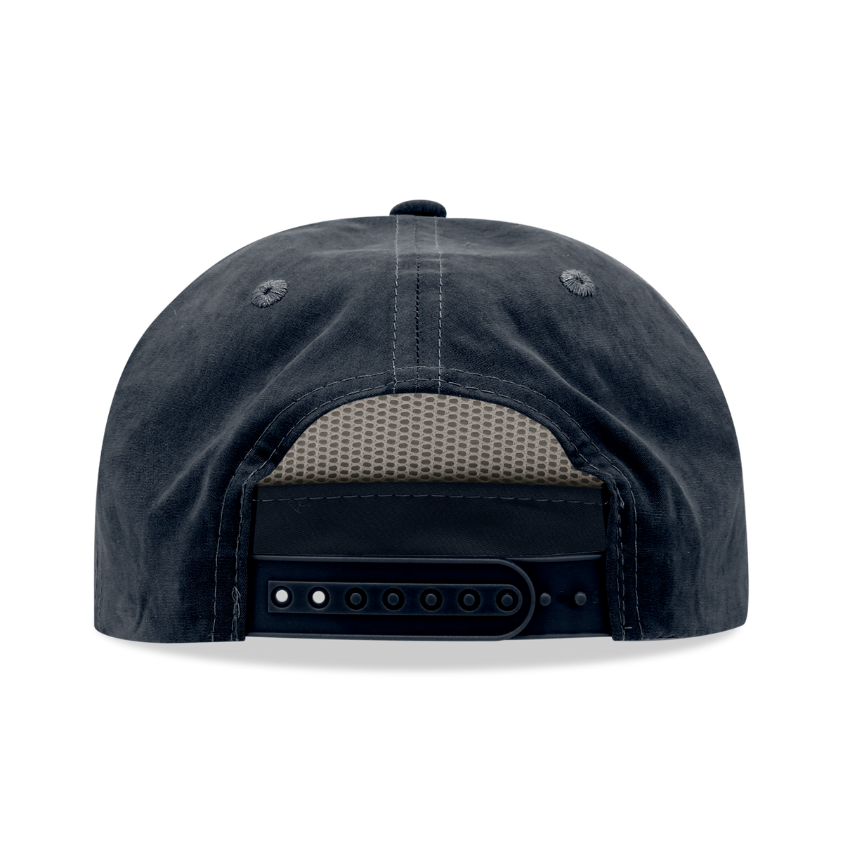 Decky 6032 Classic Rope Hat 5 Panel Flat Bill Cap Snapback - Blank